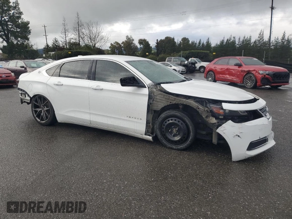 2017 Chevrolet Impala LS with VIN 2G11Z5SA0H9136538, listed as a Copart auction lot 47505965 with 145,491 mi miles and Salvage Title. Bid and sale history available at DreamBid. Image 4.