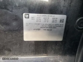 2015 Chevrolet Malibu LTZ with VIN 1G11F5SL4FF197227, listed as a Copart auction lot 46927415 with 68,895 mi miles and Salvage Title. Bid and sale history available at carsss.com. Image 12.