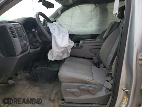 2014 Chevrolet Silverado 1500 Work Truck with VIN 3GCUKPECXEG302616, listed as a Copart auction lot 84420954 with 0 mi miles and Salvage Title. Bid and sale history available at carsss.com. Image 7.