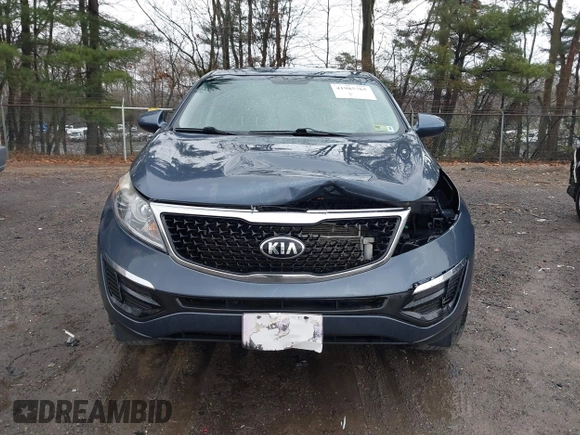 2016 Kia Sportage LX with VIN KNDPB3AC2G7854234, listed as a IAAI auction lot 41985765 with 83,733 mi miles. Bid and sale history available at carsss.com. Image 13.