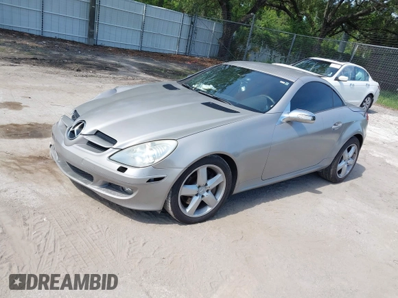 2005 Mercedes-Benz SLK 230/320 with VIN WDBWK56F95F036480, listed as a IAAI auction lot 42727660 with 95,249 mi miles and . Bid and sale history available at DreamBid. Image 2.