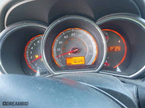 2009 Nissan Murano SL with VIN JN8AZ18W89W157461, listed as a IAAI auction lot 41701665 with 227,360 mi miles. Bid and sale history available at carsss.com. Image 7.