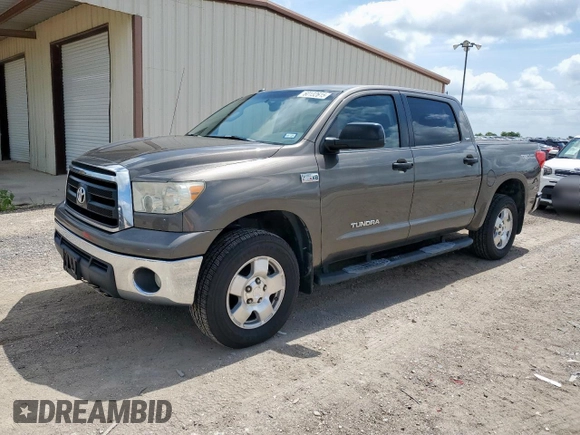 2010 Toyota Tundra with VIN 5TFDW5F12AX123529, listed as a Copart auction lot 60132615 with 264,205 mi miles and Clean title. Bid and sale history available at DreamBid. Image 1.