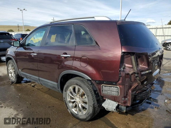 2011 Kia Sorento EX with VIN 5XYKUDA23BG037819, listed as a Copart auction lot 50608335 with 120,445 mi miles and Salvage Title. Bid and sale history available at DreamBid. Image 2.