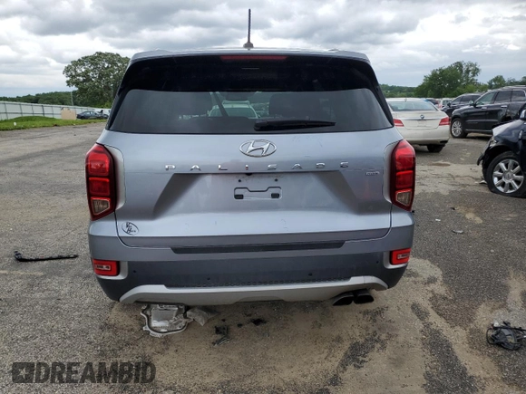 2020 Hyundai Palisade SEL with VIN KM8R2DHE5LU050880, listed as a Copart auction lot 59741845 with 72,128 mi miles and Salvage title. Bid and sale history available at DreamBid. Image 6.