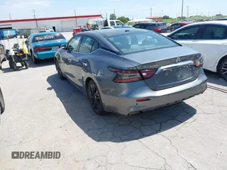 2020 Nissan Maxima SL with VIN 1N4AA6DVXLC373467, listed as a IAAI auction lot 42784055 with 221,014 mi miles and . Bid and sale history available at DreamBid. Image 3.