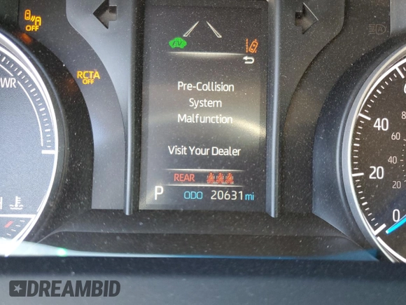2021 Toyota Venza LE with VIN JTEAAAAH3MJ060376, listed as a Copart auction lot 59752932 with 20,631 mi miles. Bid and sale history available at carsss.com. Image 8.