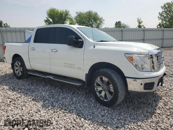 2018 Nissan Titan SV with VIN 1N6AA1E5XJN509882, listed as a Copart auction lot 60162995 with 149,352 mi miles and Salvage title. Bid and sale history available at DreamBid. Image 4.