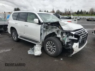 2015 Lexus GX 460 Luxury with VIN JTJJM7FX6F5101980, listed as a Copart auction lot 48760595 with 136,240 mi miles and Salvage title. Bid and sale history available at DreamBid. Image 4.