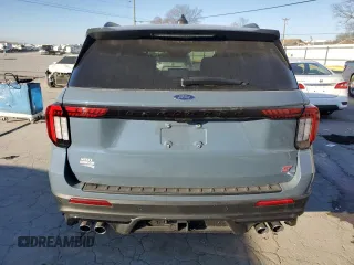 2025 Ford Explorer ST with VIN 1FMWK8GC5SGA19149, listed as a Copart auction lot 46465805 with 2,503 mi miles and Salvage Title. Bid and sale history available at carsss.com. Image 6.