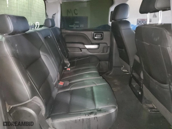 2018 Chevrolet Silverado 1500 LT with VIN 3GCUKREC0JG409051, listed as a Copart auction lot 46406365 with 47,889 mi miles and Salvage Title. Bid and sale history available at carsss.com. Image 10.