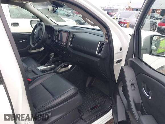 2022 Nissan Frontier S with VIN 1N6ED1EK0NN602334, listed as a IAAI auction lot 41190840 with 37,540 mi miles. Bid and sale history available at carsss.com. Image 5.