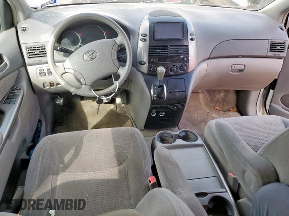 2006 Toyota Sienna CE с VIN 5TDZA23C66S513989, выставлен на аукционе Copart как лот 55270195 с пробегом 181 365 миль миль и Списание • Salvage title. История ставок и продаж доступна на DreamBid. Изображение 8.