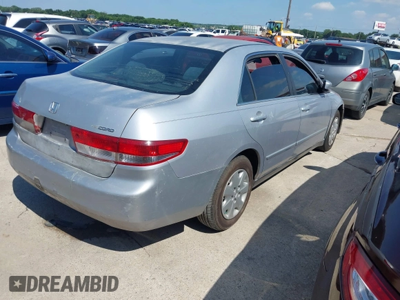 2003 Honda Accord LX with VIN 1HGCM56393A067874, listed as a IAAI auction lot 42390937 with 252,487 mi miles and . Bid and sale history available at DreamBid. Image 4.