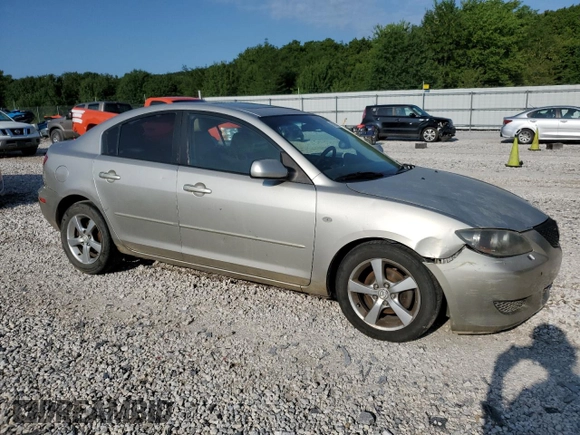 2004 Mazda 3 i with VIN JM1BK12F841134622, listed as a Copart auction lot 42541155 with Not Provided miles and Salvage Title. Bid and sale history available at DreamBid. Image 4.
