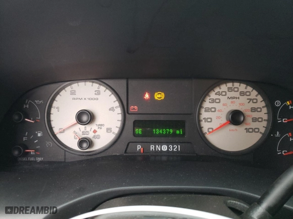 2005 Ford Super Duty F-350 DRW XL with VIN 1FTWW33P35EB75470, listed as a Copart auction lot 80951974 with 134,379 mi miles and Salvage Title. Bid and sale history available at carsss.com. Image 9.