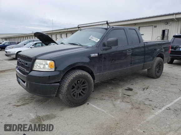 2005 Ford F-150 STX with VIN 1FTRX12W45NA13550, listed as a Copart auction lot 53623105 with 283,351 mi miles and Salvage title. Bid and sale history available at DreamBid. Image 1.