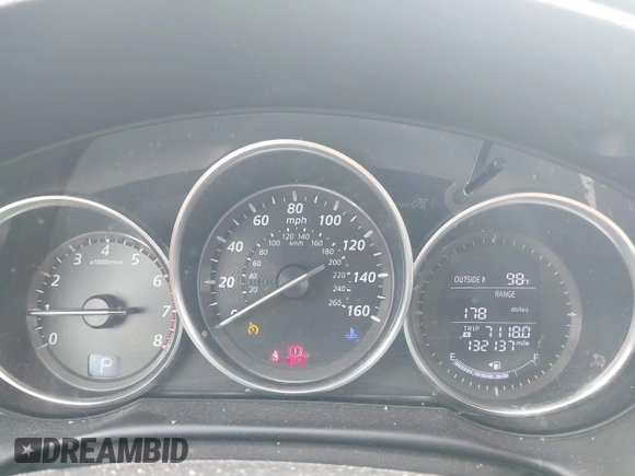 2014 Mazda CX-5 Grand Touring with VIN JM3KE2DY8E0425258, listed as a IAAI auction lot 42179452 with 132,137 mi miles. Bid and sale history available at carsss.com. Image 7.