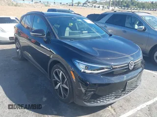 2023 Volkswagen ID.4 Pro with VIN 1V2VMPE83PC039657, listed as a IAAI auction lot 41560041 with 3,362 mi miles and . Bid and sale history available at DreamBid. Image 1.