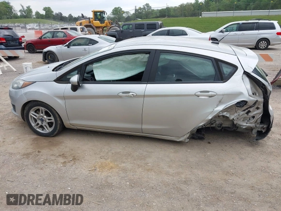 2019 Ford Fiesta SE with VIN 3FADP4EJ3KM145397, listed as a IAAI auction lot 42055399 with 80,667 mi miles. Bid and sale history available at carsss.com. Image 14.