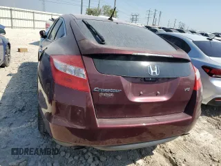 2012 Honda Crosstour EX-L with VIN 5J6TF1H50CL004418, listed as a Copart auction lot 73515044 with 0 mi miles and Salvage Title. Bid and sale history available at carsss.com. Image 6.