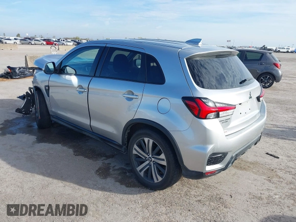 2020 Mitsubishi Outlander Sport ES 2.0 with VIN JA4AP3AU7LU017789, listed as a IAAI auction lot 40986315 with 86,514 mi miles. Bid and sale history available at carsss.com. Image 3.