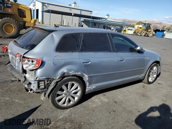 2011 Audi A3 Premium with VIN WAUBEAFM7BA037728, listed as a Copart auction lot 78861544 with 104,001 mi miles and Salvage title. Bid and sale history available at DreamBid. Image 3.