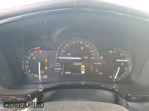 2019 Cadillac XT5 FWD with VIN 1GYKNARS1KZ211222, listed as a Copart auction lot 51468135 with 37,965 mi miles and Non Repairable. Bid and sale history available at carsss.com. Image 9.