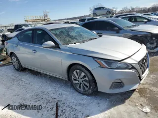 2021 Nissan Altima 2.5 S with VIN 1N4BL4BV4MN324745, listed as a Copart auction lot 46329755 with 95,413 mi miles and Salvage Title. Bid and sale history available at carsss.com. Image 4.