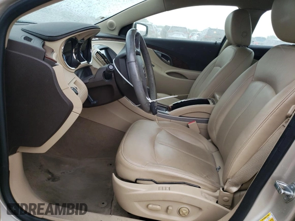 2013 Buick LaCrosse Leather with VIN 1G4GC5E31DF211258, listed as a Copart auction lot 69252734 with 45,070 mi miles and Salvage Title. Bid and sale history available at DreamBid. Image 7.