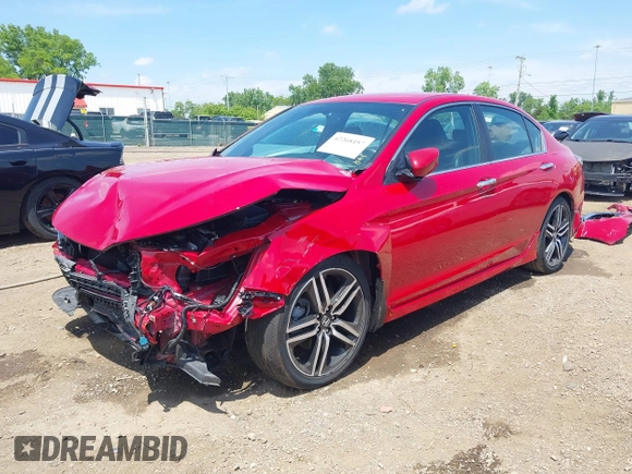 2016 Honda Accord Sport z VIN 1HGCR2F52GA029426, wystawiony jako IAAI lot #42268457 z przebiegiem 40 579 mil mil oraz . Historia ofert i sprzedaży dostępna na DreamBid. Obrazek 18.