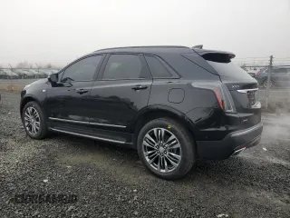 2020 Cadillac XT5 Sport AWD with VIN 1GYKNGRS5LZ232546, listed as a Copart auction lot 84104644 with 25,276 mi miles and Salvage title. Bid and sale history available at DreamBid. Image 2.