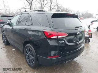 2024 Chevrolet Equinox RS with VIN 3GNAXMEG4RL165800, listed as a IAAI auction lot 41078613 with 19,777 mi miles. Bid and sale history available at carsss.com. Image 3.
