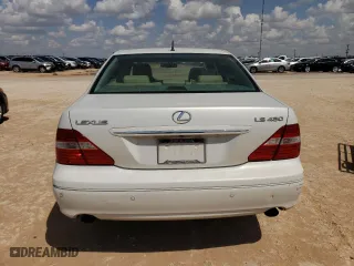 2005 Lexus LS 430 with VIN JTHBN36F850177036, listed as a Copart auction lot 69626014 with 149,544 mi miles and Salvage Title. Bid and sale history available at carsss.com. Image 6.