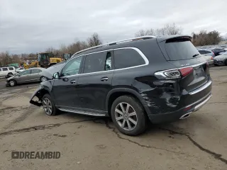 2020 Mercedes-Benz GLS 450 with VIN 4JGFF5KE3LA206471, listed as a Copart auction lot 47861325 with 62,735 mi miles and Salvage Title. Bid and sale history available at DreamBid. Image 2.