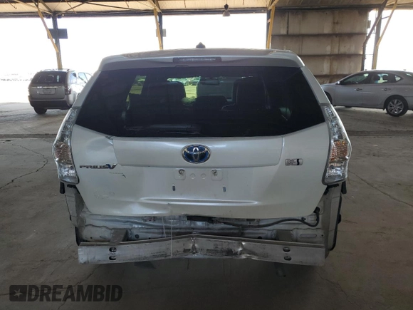 2013 Toyota Prius Two with VIN JTDZN3EUXD3259587, listed as a Copart auction lot 55118155 with 271,193 mi miles and Salvage Title. Bid and sale history available at DreamBid. Image 6.
