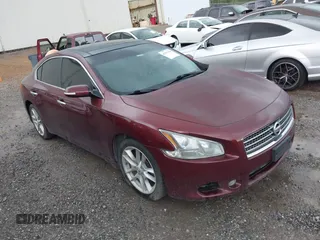 2010 Nissan Maxima SV with VIN 1N4AA5AP0AC827089, listed as a IAAI auction lot 42337028 with 215,989 mi miles and . Bid and sale history available at DreamBid. Image 1.