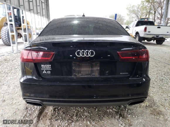 2016 Audi A6 2.0T Premium Plus with VIN WAUGFAFC8GN082719, listed as a Copart auction lot 53839295 with 82,419 mi miles and Clean Title. Bid and sale history available at carsss.com. Image 6.