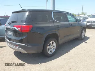 2018 GMC Acadia SLE with VIN 1GKKNKLA3JZ238386, listed as a IAAI auction lot 42002272 with 1 mi miles. Bid and sale history available at carsss.com. Image 4.