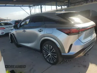 2024 Lexus RX with VIN 2T2BBMCA3RC023396, listed as a Copart auction lot 63218804 with 5,267 mi miles and Salvage Title. Bid and sale history available at carsss.com. Image 2.