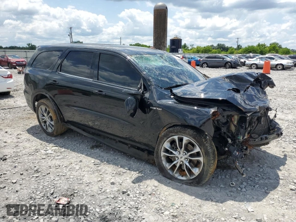 2020 Dodge Durango R/T with VIN 1C4SDHCT3LC260154, listed as a Copart auction lot 56275915 with 119,908 mi miles and Salvage title. Bid and sale history available at DreamBid. Image 4.