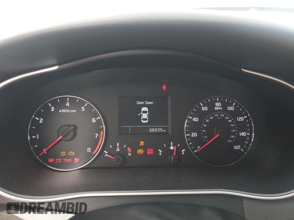 2015 Kia Cadenza Premium with VIN KNALN4D73F5196876, listed as a Copart auction lot 83203234 with 68,439 mi miles and Salvage Title. Bid and sale history available at carsss.com. Image 9.