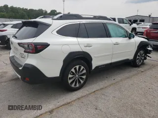 2024 Subaru Outback Touring with VIN 4S4BTAPC4R3299957, listed as a Copart auction lot 60130055 with 7,237 mi miles and Salvage title. Bid and sale history available at DreamBid. Image 3.