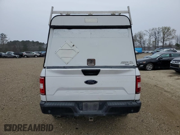2018 Ford F-150 XL with VIN 1FTFW1E5XJKF95108, listed as a Copart auction lot 88922725 with 161,180 mi miles and Clean Title. Bid and sale history available at DreamBid. Image 6.