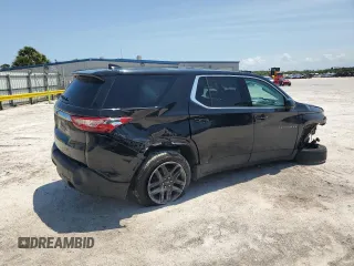 2020 Chevrolet Traverse LS with VIN 1GNERFKW7LJ160785, listed as a Copart auction lot 55122745 with 101,144 mi miles and Non repairable. Bid and sale history available at DreamBid. Image 3.