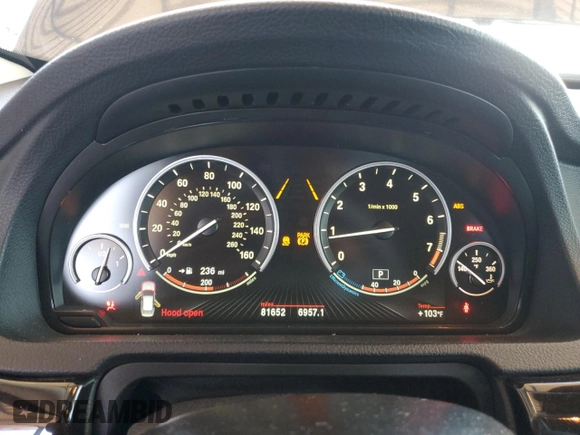 2014 BMW 5 Series z VIN WBA5M6C57ED085937, wystawiony jako Copart lot #63325485 z przebiegiem 81 652 mil mil oraz Szkoda całkowita • Salvage title. Historia ofert i sprzedaży dostępna na DreamBid. Obrazek 9.