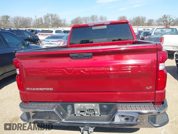 2019 Chevrolet Silverado 1500 LT with VIN 1GCRWCED9KZ358358, listed as a IAAI auction lot 41694896 with 91,321 mi miles and . Bid and sale history available at DreamBid. Image 16.