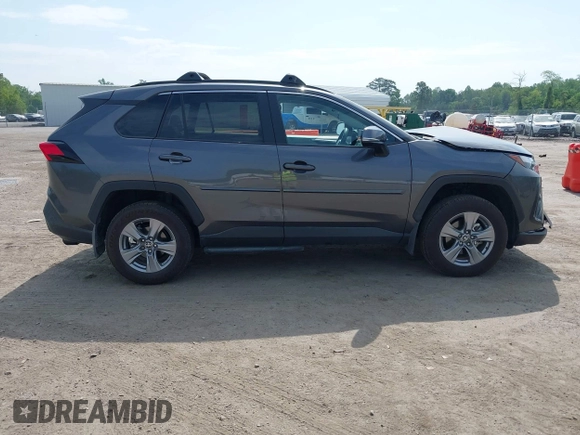 2024 Toyota RAV4 XLE with VIN 2T3P1RFV4RC481948, listed as a IAAI auction lot 42167101 with 8,044 mi miles and . Bid and sale history available at DreamBid. Image 13.