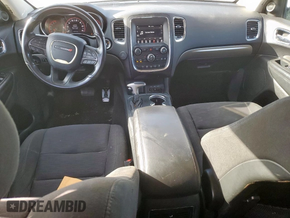 2018 Dodge Durango SXT with VIN 1C4RDJAG9JC330796, listed as a Copart auction lot 49959175 with 107,140 mi miles and Salvage Title. Bid and sale history available at DreamBid. Image 8.
