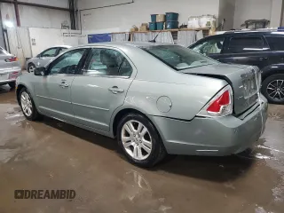 2009 Ford Fusion SEL with VIN 3FAHP08Z89R174337, listed as a Copart auction lot 46817475 with 90,337 mi miles and Salvage Title. Bid and sale history available at carsss.com. Image 2.